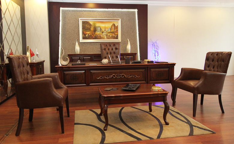 rustik ofis mobilyası