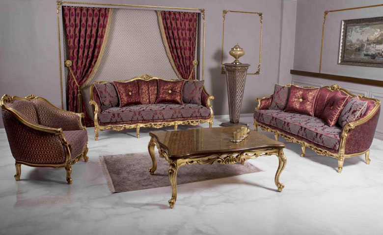 Balde Classic Sofa Set - Luxury Living Set