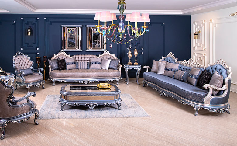 Lorenza Classic Sofa And Luxury Set