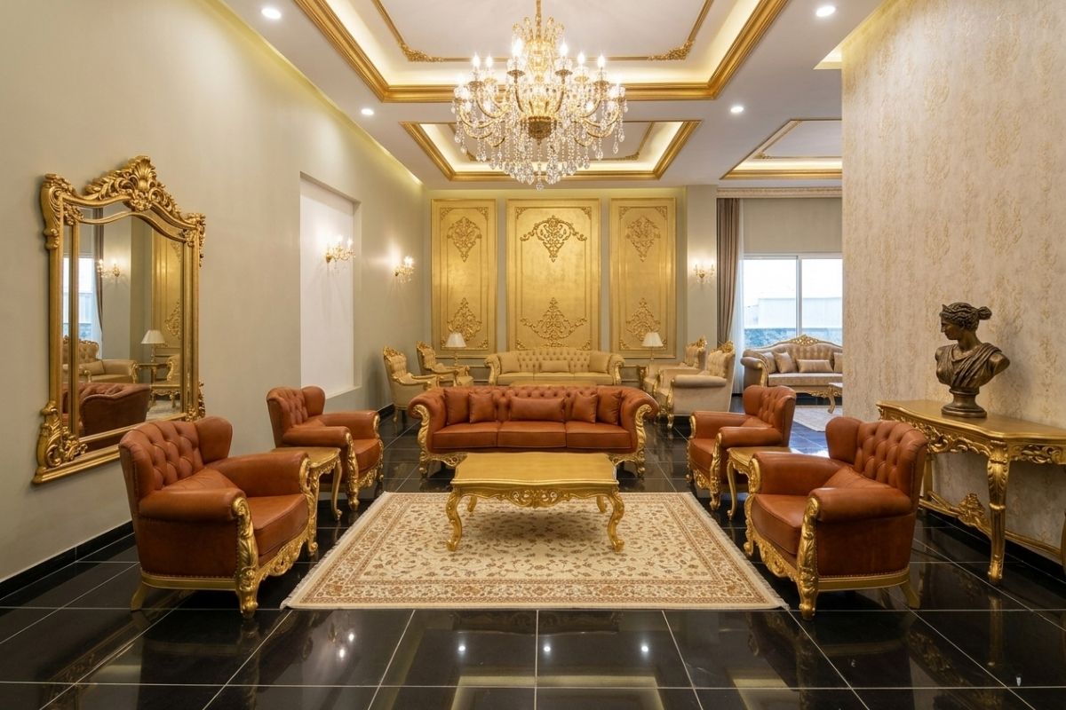 Apolyon TABA Leather Sofa Set - Second Image