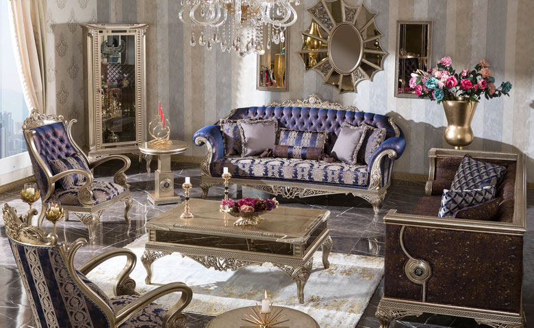 Armani Luxury Sofa Set, Armani Sofa Set