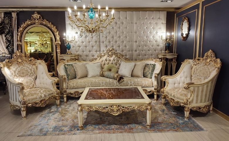 Classic Sofa Set Models Luxury