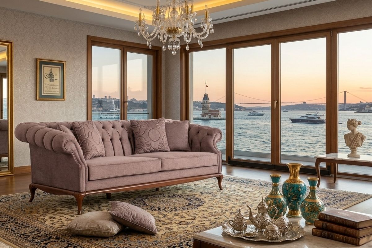 Esella Classic Sofa Set - Second Image